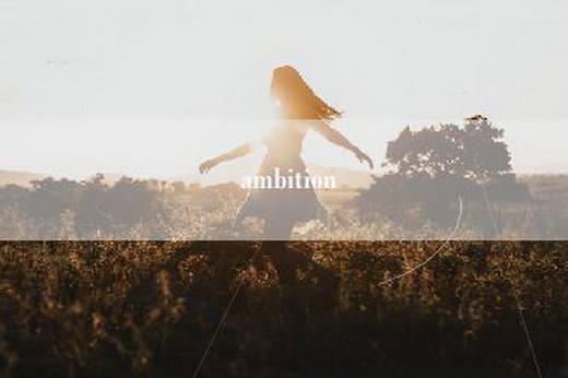 ambition