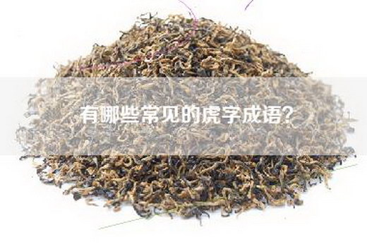 有哪些常见的虎字成语？