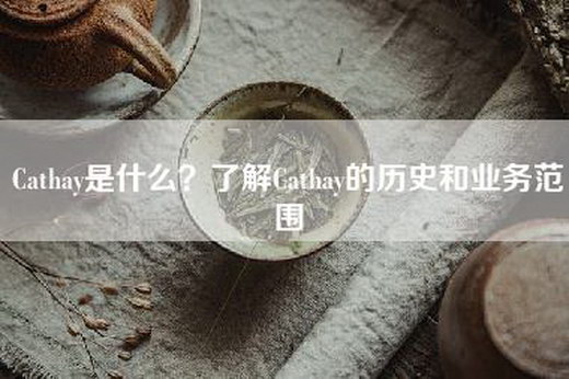 Cathay是什么？了解Cathay的历史和业务范围